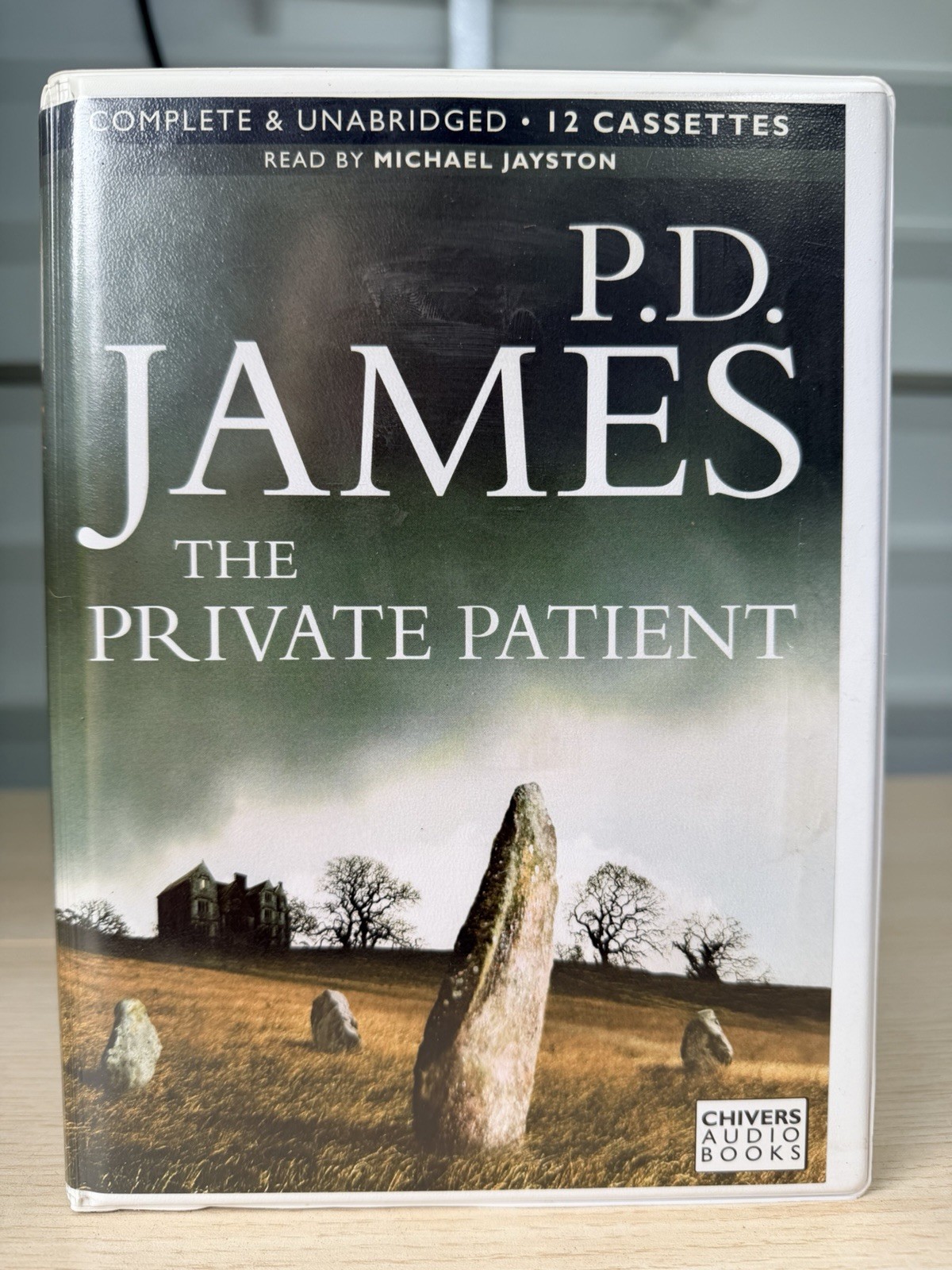 P.D. James The Private Patient Unabridged Audiobook 12 Cassettes 2009 BBC