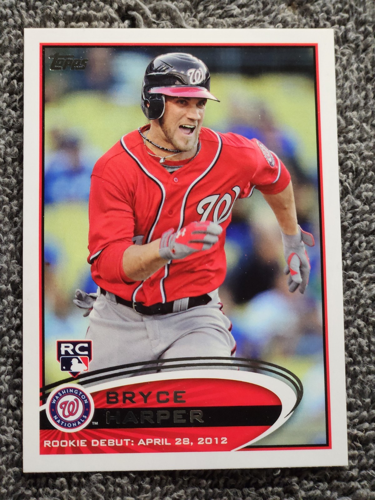 2012 Topps Update Series - Rookie Debut Bryce Harper #US183 (RC)