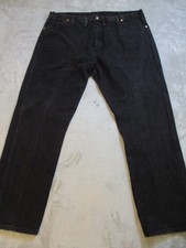 Vintage Wrangler Cowboy Cut Jeans Mens 42 Black Dark Denim Rodeo 13MWZWK 42x32
