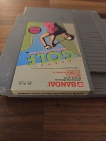 Bandai Golf: Challenge Pebble Beach (Nintendo NES) *CARTRIDGE ONLY - TESTED*