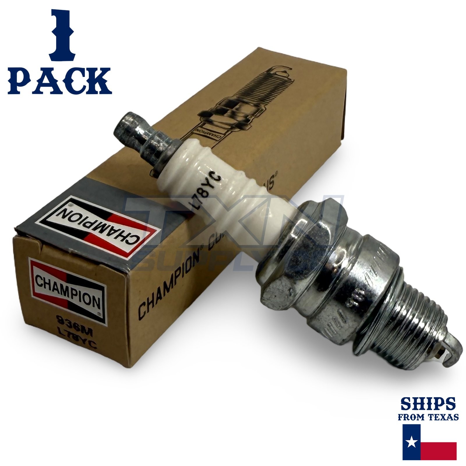 Champion 936M Copper Plus Spark Plugs L78YC Marine - 1 Pack