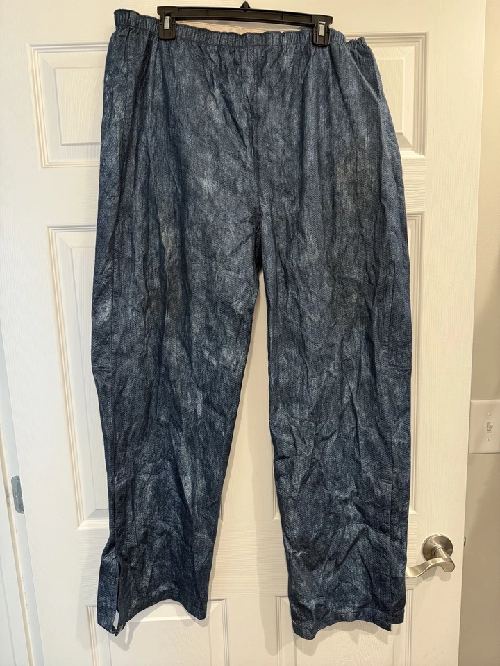 Frogg Toggs Para hombres L - XL Chaqueta de Lluvia Pantalones Traje Azul Impermeable Pesca Navegación Foto 3 de 4