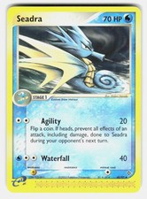 Pokemon TCG Seadra Dragon 40/97 Uncommon LP