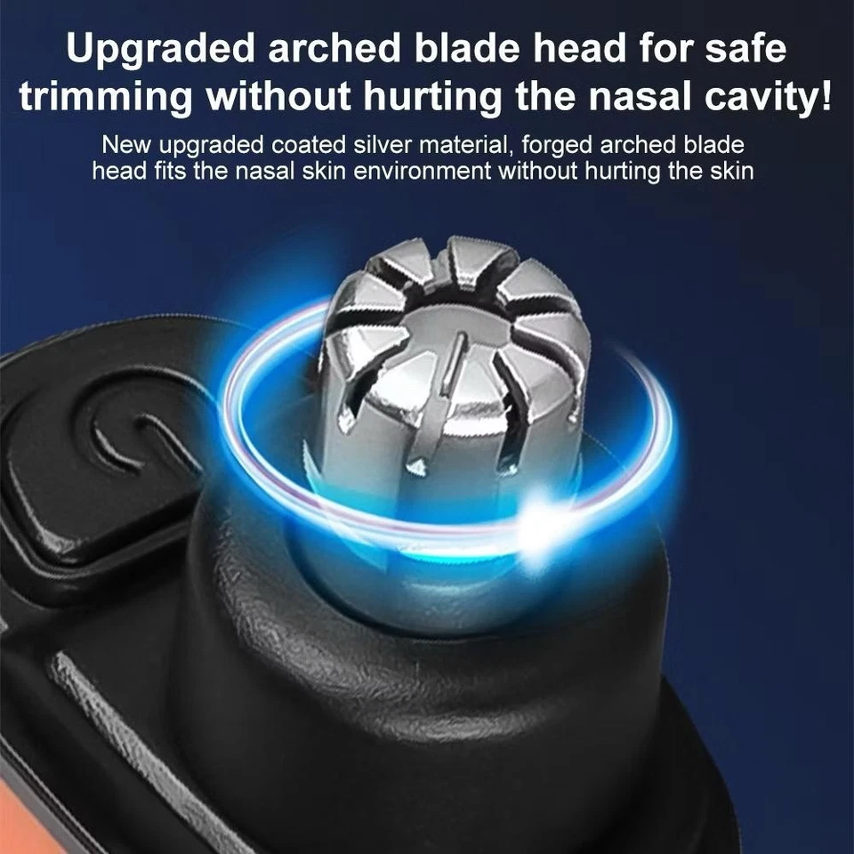 Mini Recortadora de Pelo Nariz - Recargable, Impermeable, Pantalla Digital ENVÍO GRATUITO Foto 3 de 4