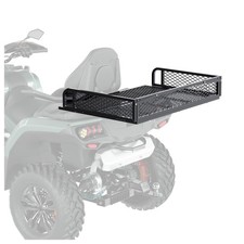 ECOTRIC Rear Cargo Basket Universal ATV UTV Storage Rack Rear Goods Mesh Rack...