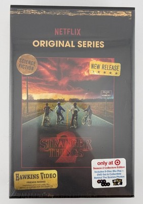 Stranger Things Season 2 (Blu-Ray + DVD) Exclusive VHS Retro Packaging SEALED