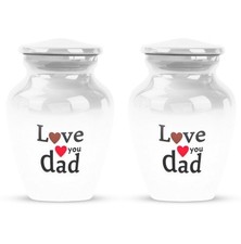 Keepsakes 3Inch Set Of 2 for Ashes Memorial Urns for Adult Human Keepsake with