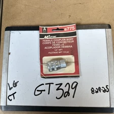 Milton®  A-Style Coupler, 1/4" FNPT, 34 SCFM (Single Retail Pack)