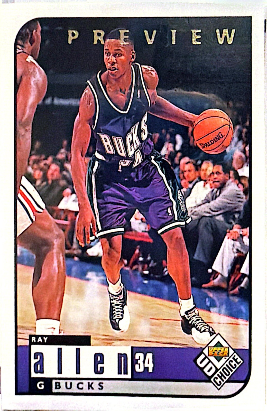 1998-99 Upper Deck UD Choice Preview - Ray Allen #79