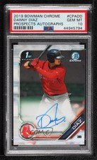 2019 Bowman Chrome Prospects Auto Danny Diaz #CPA-DD PSA 10 GEM MT Auto 4l6