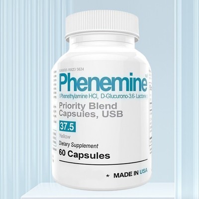60 Capsules Phen 37.5 Strong Fat Burner Weight Loss Capsules