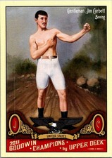 2011 Upper Deck Goodwin Champions #150 Gentleman Jim Corbett 2011 Upper Deck Goodwin Champions #150 Gentleman Jim Corbett