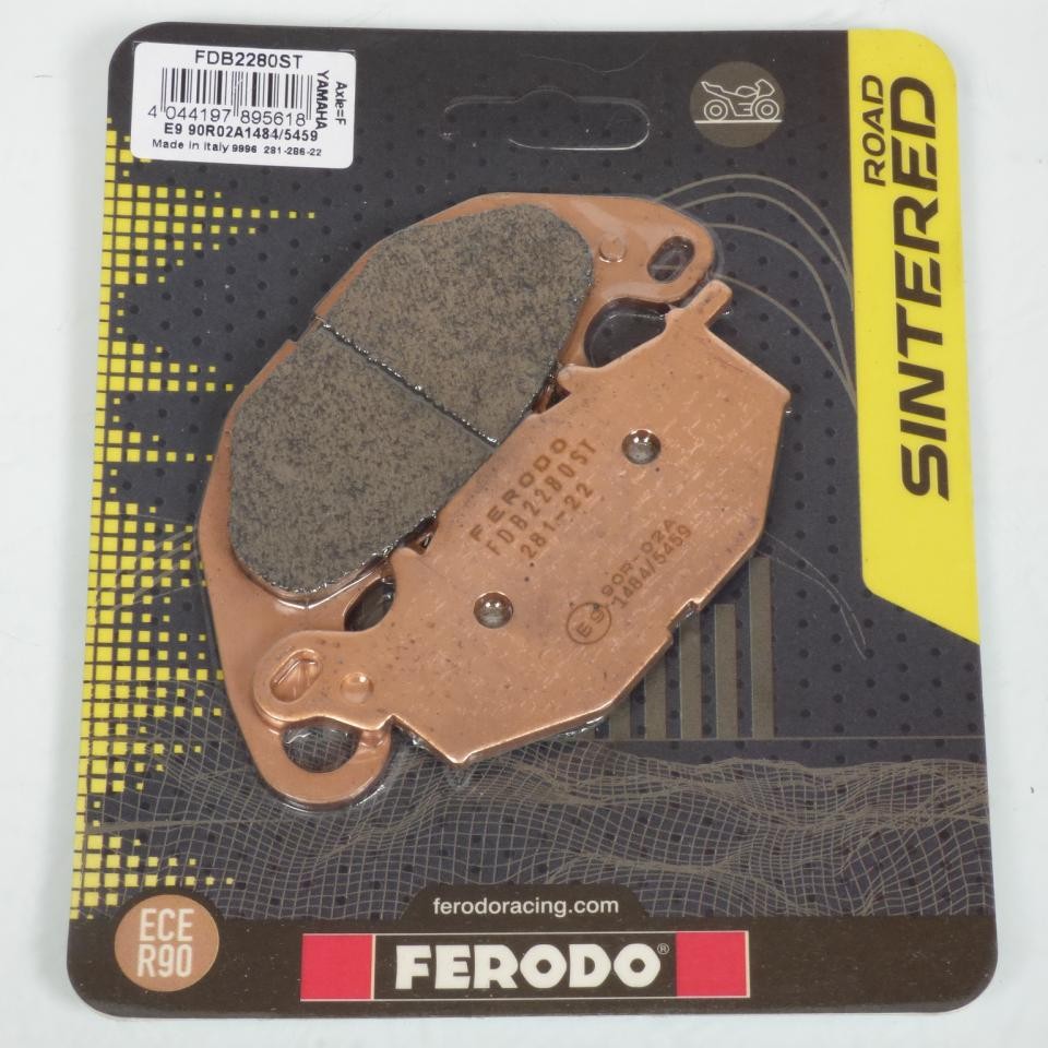 Plaquette de frein avant Ferodo Yamaha X-Max 125 pour réparer le freinage mou de votre scooter