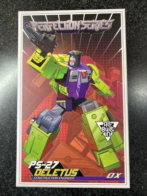 Mastermind Creations Ocular Max PS-27 Deletus MP Scrapper Used Complete MIB