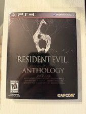 Resident Evil 6 Anthology (Sony PlayStation 3 PS3, 2012) + Slipcover NO DLC