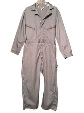 Light Gray Vintage Dickies Jumpsuit Coveralls Size 42 Medium