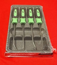Snap On Tools Mini Soft Grip Pic 4 Pieces Set Green New