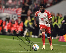 Bayern Munich Alphonso Davies Autographed Signed 8x10 Photo COA #14