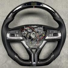 Carbon Fiber Steering Wheel for 2015-2024 Maserati Ghibli Quattroporte GTS