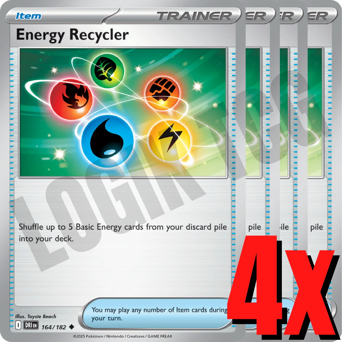 Energy Recycler 164/182 Sv10: Destined Rivals for sale | eBay Energy Recycler 164/182 Sv10: Destined Rivals for sale | eBay