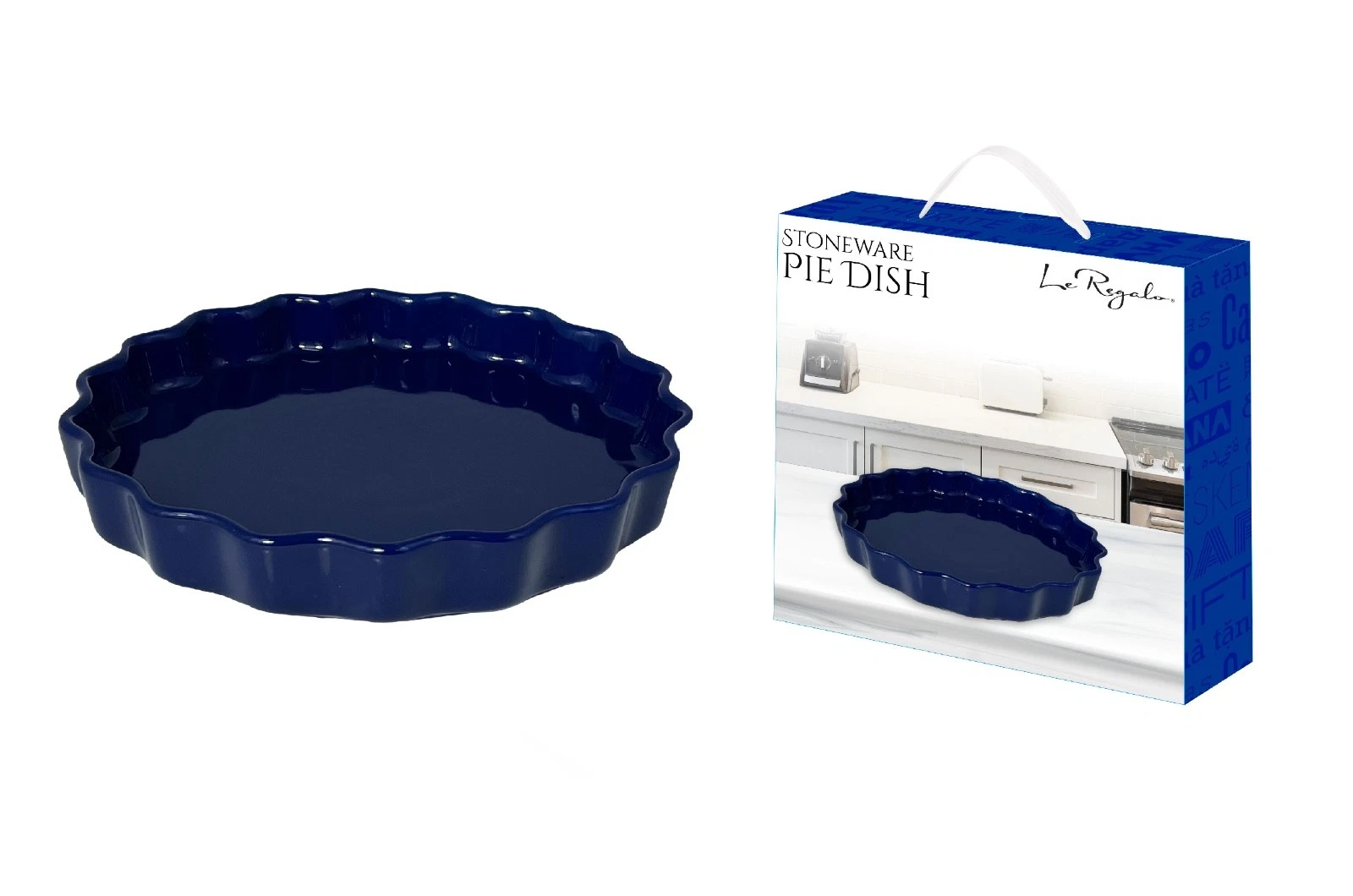 Le Regalo Stoneware Pie Dish 9.5"
Opens in a new window or tab