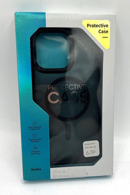 Handyhülle Case iPhone 14 Pro Max  schwarz MagSafe Schutzhülle Hülle Benks NEU