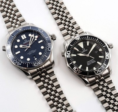 Model J Bracelet for Omega Seamaster, Aqua Terra, Railmaster, and Planet Ocean