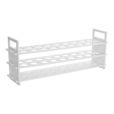 Test Tube Stand, Polypropylene - 25mm x 18 Tube Capacity