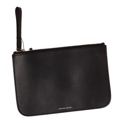 Mansur Gavriel, Clutch, Damen, Schwarz, Einfarbig, 20, 1, 14 cm #GwW