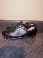 Dinkles Marching Shoes Men's 8 1/2 / Women's 10 Black Faux Leather Band Marching