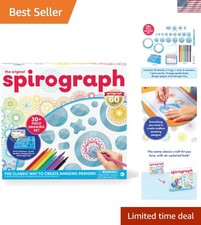 Educational Spiral Art Kit - 19-Piece Drawing Kit with Markers for Kids  Adults