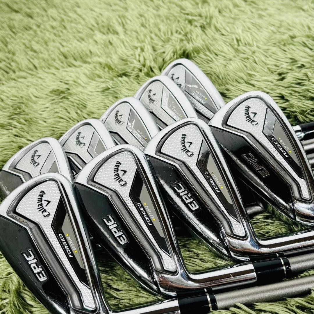 Callaway EPIC FORGED STAR Iron Set 9pcs 5-9,PW,AW,GW,SW