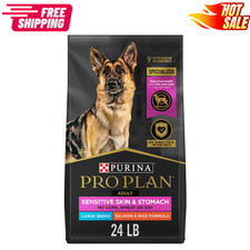 Purina Pro Plan Dog Food 24lb Large Breed Salmon Rice Sensitive Skin