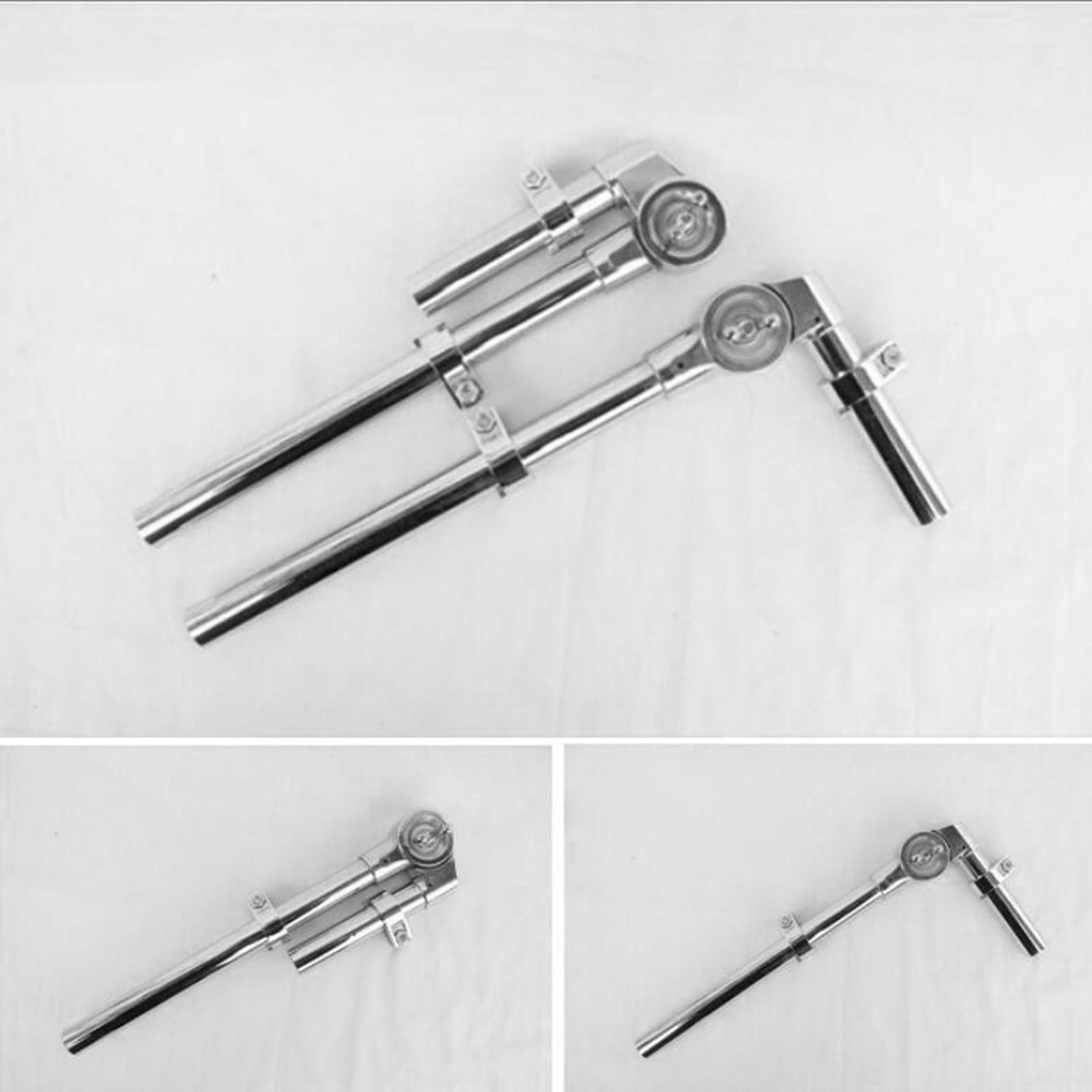 2Pcs Metal Drum Holder Durable Lightweight Drummer Musical Performance for Tom