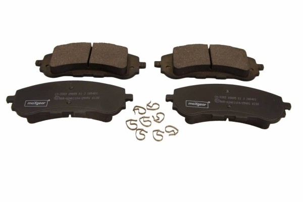 19-3383 Maxgear Brake Pad Set, Disc Brake for Citroen, Fiat, Opel, Peugeot