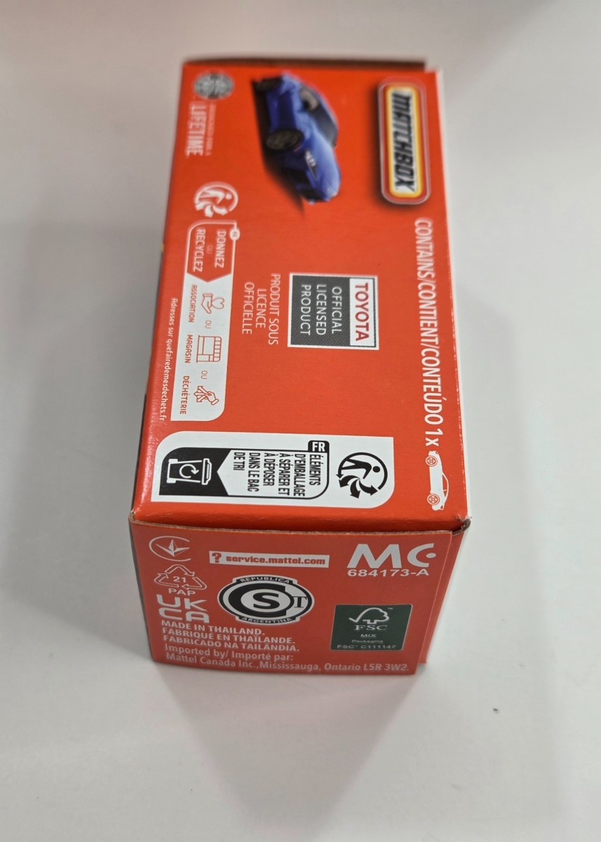 2023 Toyota GR Supra 15/125 Matchbox 2026 POWER GRABS JHR25 MBX