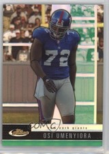 2008 Topps Finest Green Refractor/X-Fractor /299 Osi Umenyiora #94 oh4