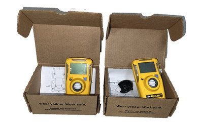 Honeywell BWC2-X BW Clip Single Gas H2S Monitor Detector Qty:2