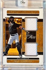 Endy Rodriguez 2023 Panini Three and Two Prospect Dual Jerseys #PDJ-ER 11/35