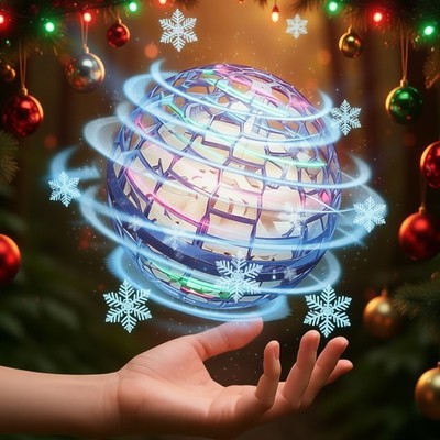 Fly-nova Pro Hover Ball Fliegender Ball LED Spinner Ball Flying Orb Spielzeug！