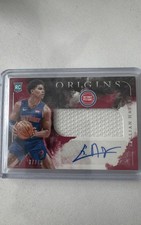 2020-21 Panini Origins - Rookie Jersey Autographs Killian Hayes #RJA-HAY Red /75