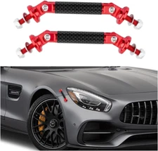 2PCS Bumper Quick Release Fasteners,Carbon Fiber Adjustable Quick Release Bumper