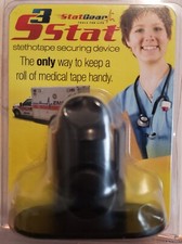 StatGear Stethoscope Tape Holder  Black  New