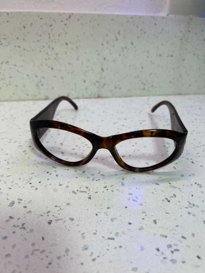 Óculos de sol Givenchy autêntico vintage anos 90 Y2K concha de tartaruga armações de óculos - Imagem 3 de 4