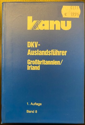 Kanu DKB-Auslandsführer Großbritannien/Irland 1997