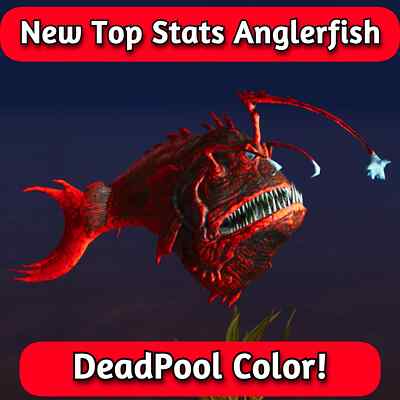 ARK Survival Ascended | Deadpool Anglerfish (Angler) TOP STATS - PVE Official