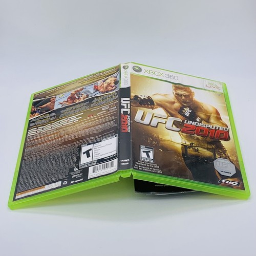 Lot of 2 UFC 2009 Undisputed and 2010 Xbox 360 - CIB Tested Damaged Artwork - Picture 20 of 23