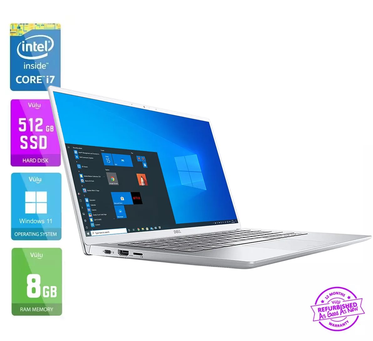 DELL INSPIRON 14 7490 LAPTOP i7-10510U 8GB 512GB M.2 SATA DELL INSPIRON 14 7490 LAPTOP i7-10510U 8GB 512GB M.2 SATA
