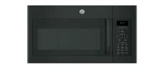 GE 1.7 cu. ft. Black Over the Range Microwave