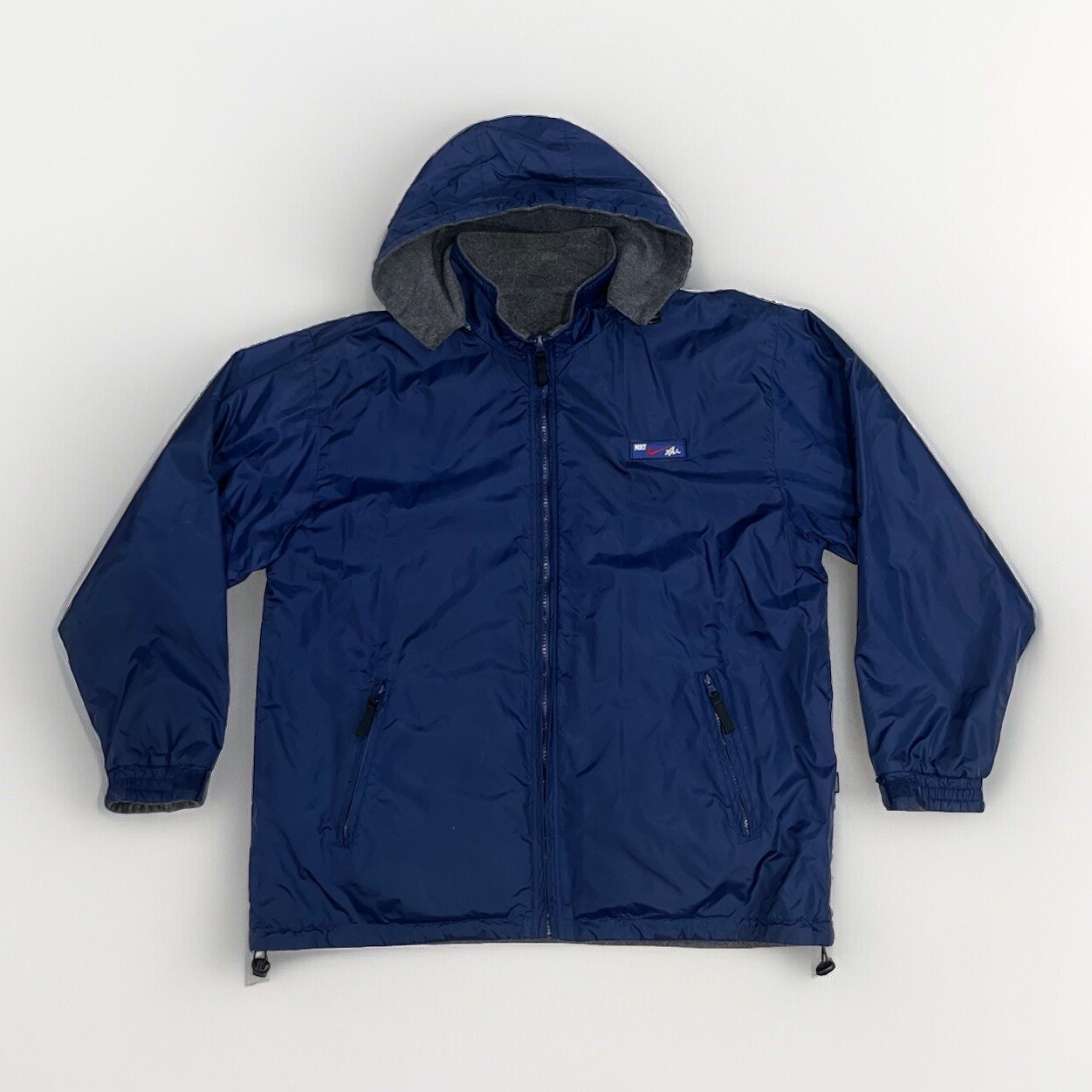 Vintage Bootleg Nike Sherpa Reversible Jacket Size Extra Large Yucateca